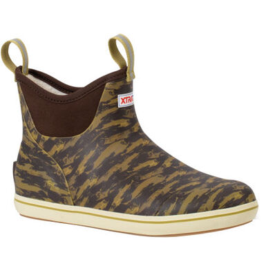 Men's Ankle Deck Boot Camo