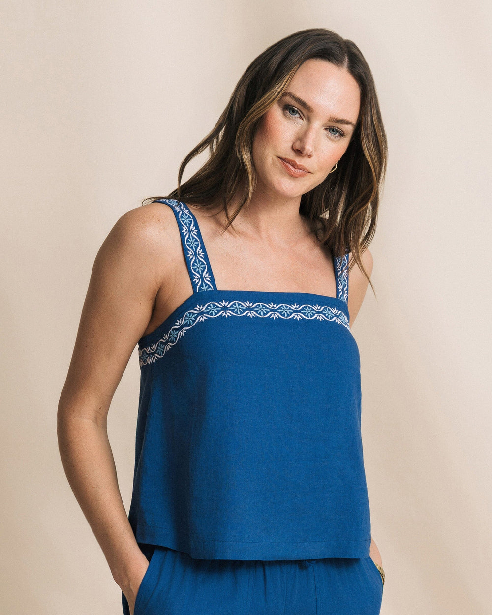 Arabelle Embroidered Top