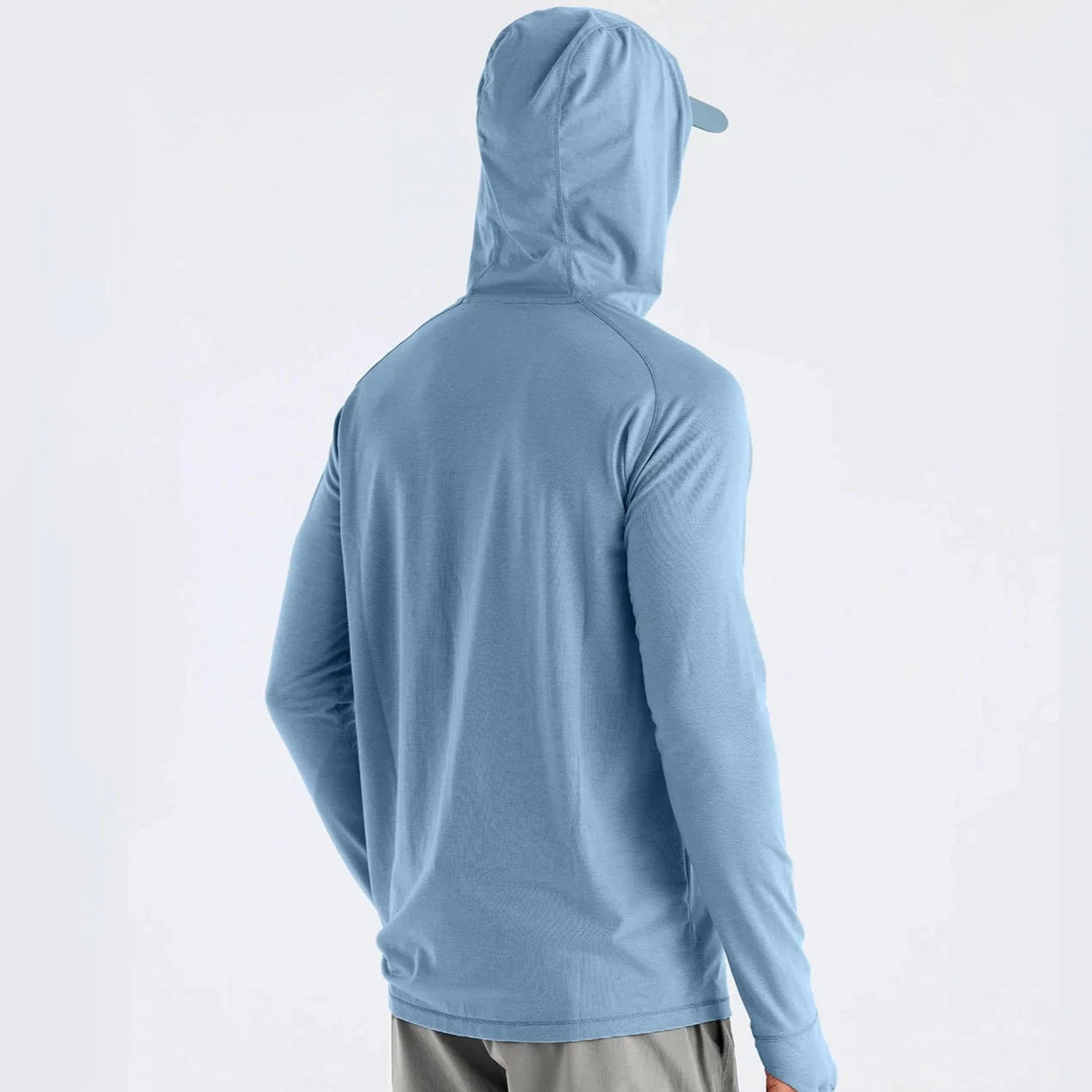 Men's Elevate Hoodie Blue Fog