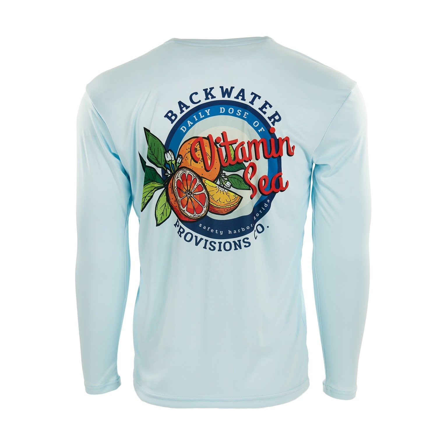 Mens Vitamin Sea L/S Performance Shirt