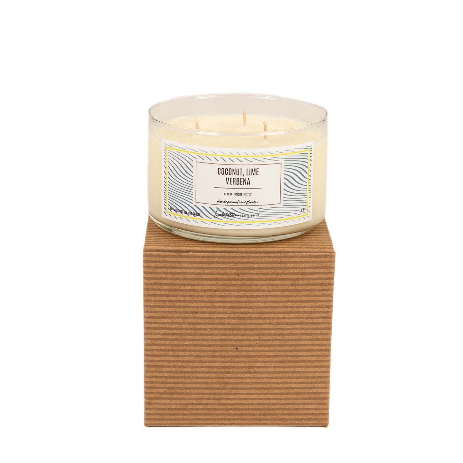 Coconut-Lime Verbena Candle – Backwater Provisions