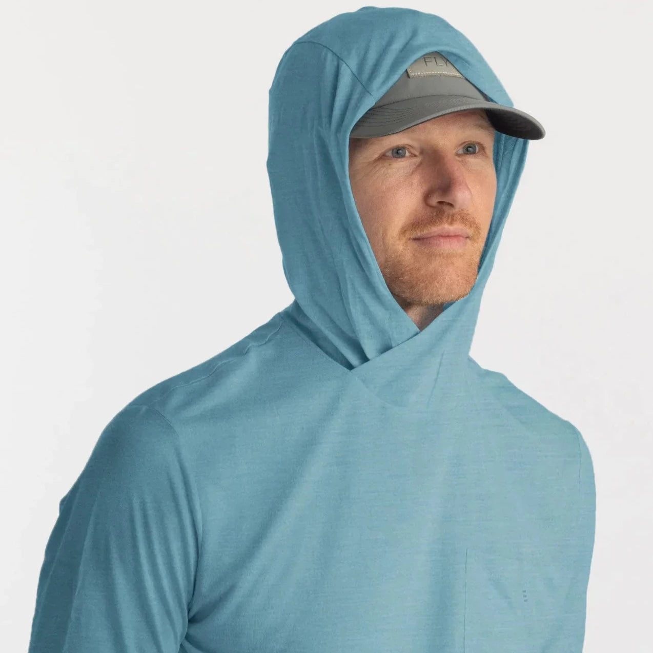 Men's Bamboo Lightweight Hoodie Tidewater