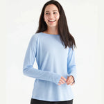 Women's Bamboo Lightweight L/S II Clear Sky