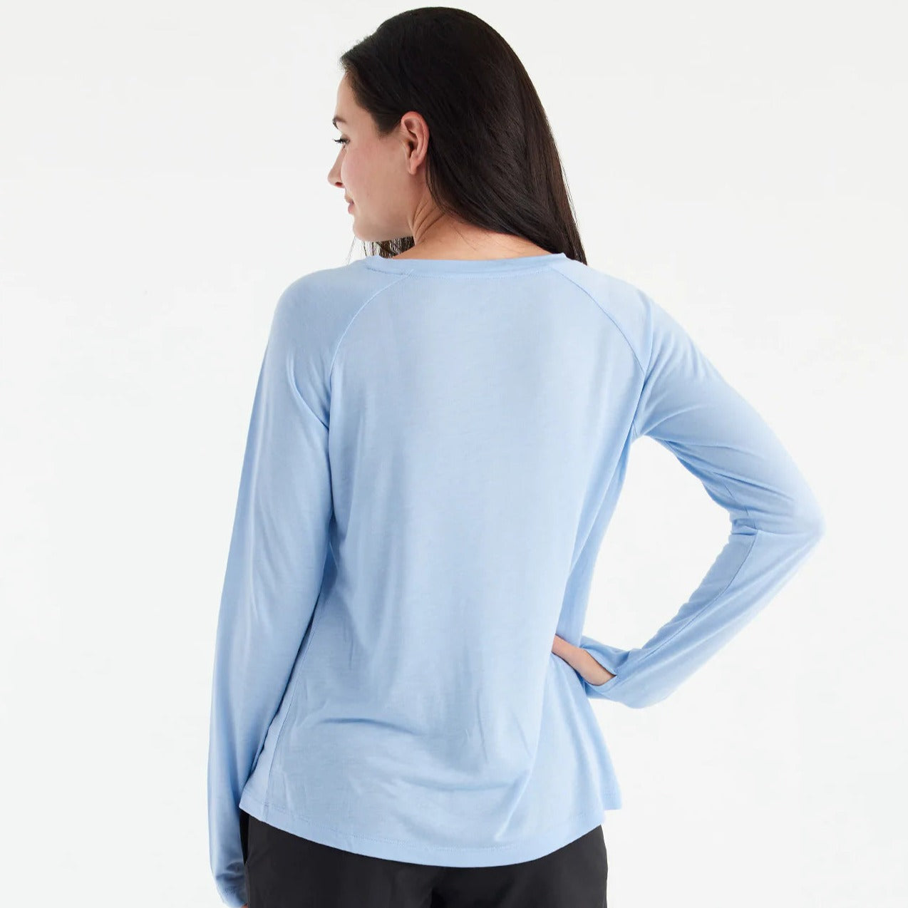 Women's Bamboo Lightweight L/S II Clear Sky