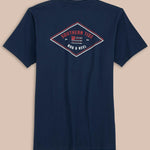 Men's SS Rod and Reel Flag T-shirt