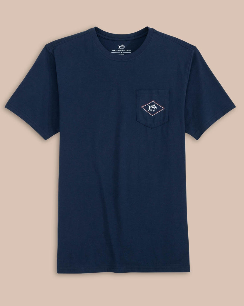 Men's SS Rod and Reel Flag T-shirt