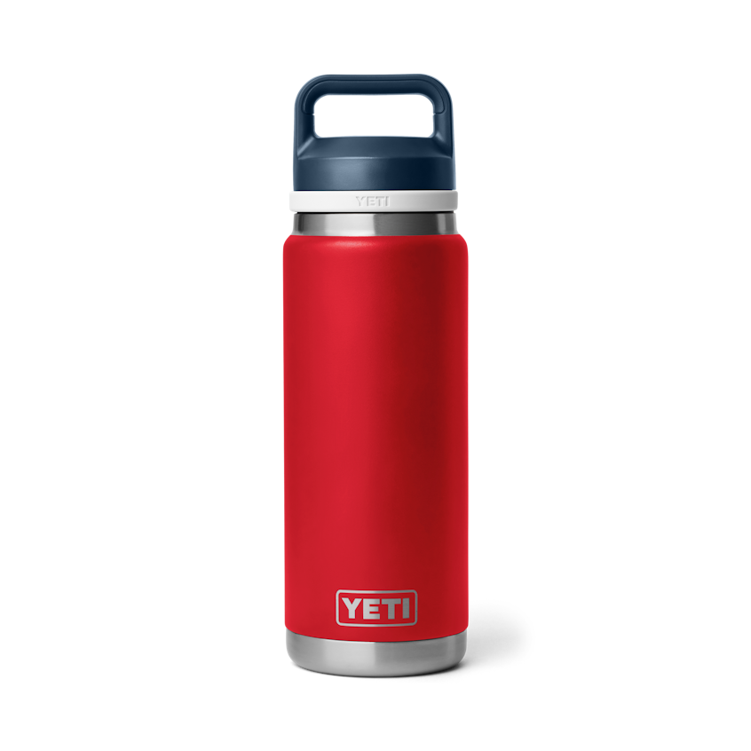 Rambler 26oz Bottle Rescue Red, White and Navy Chug Cap
