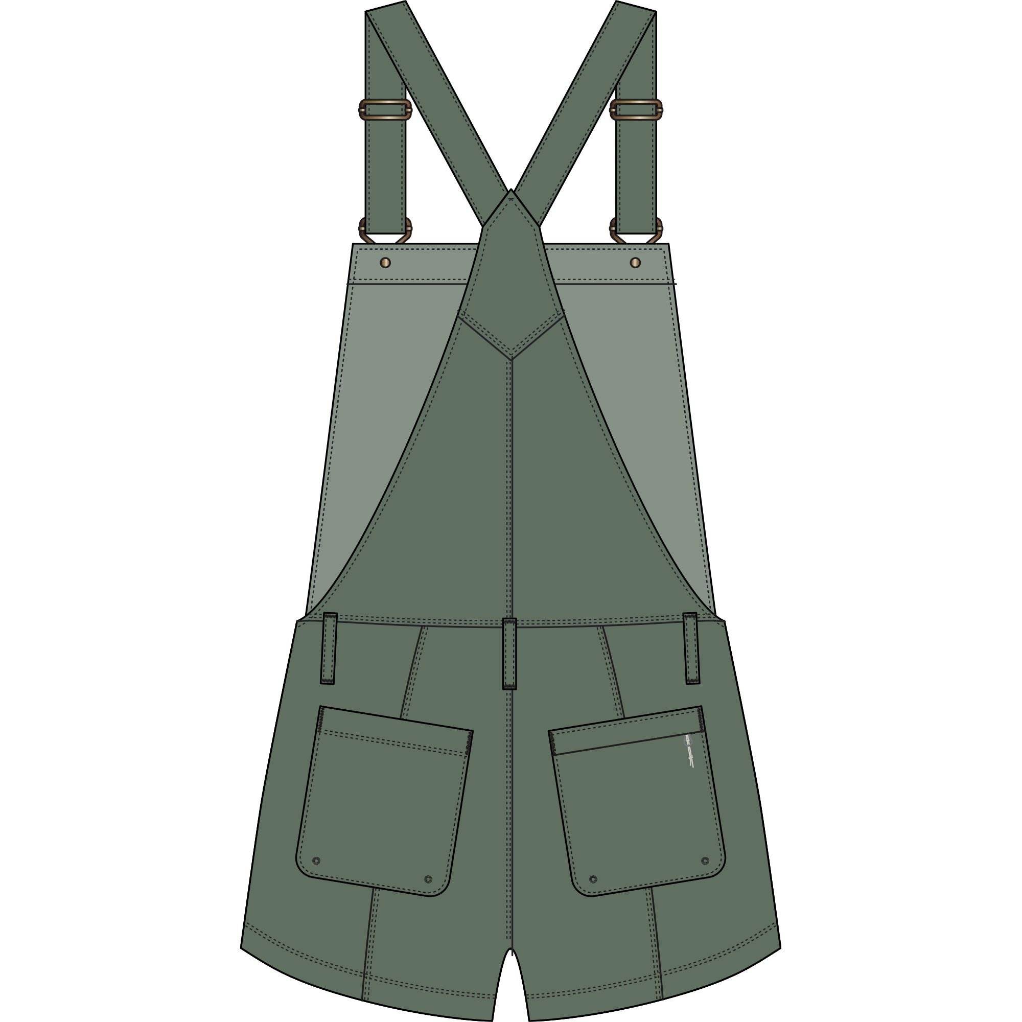 Women's Escape Shortalls