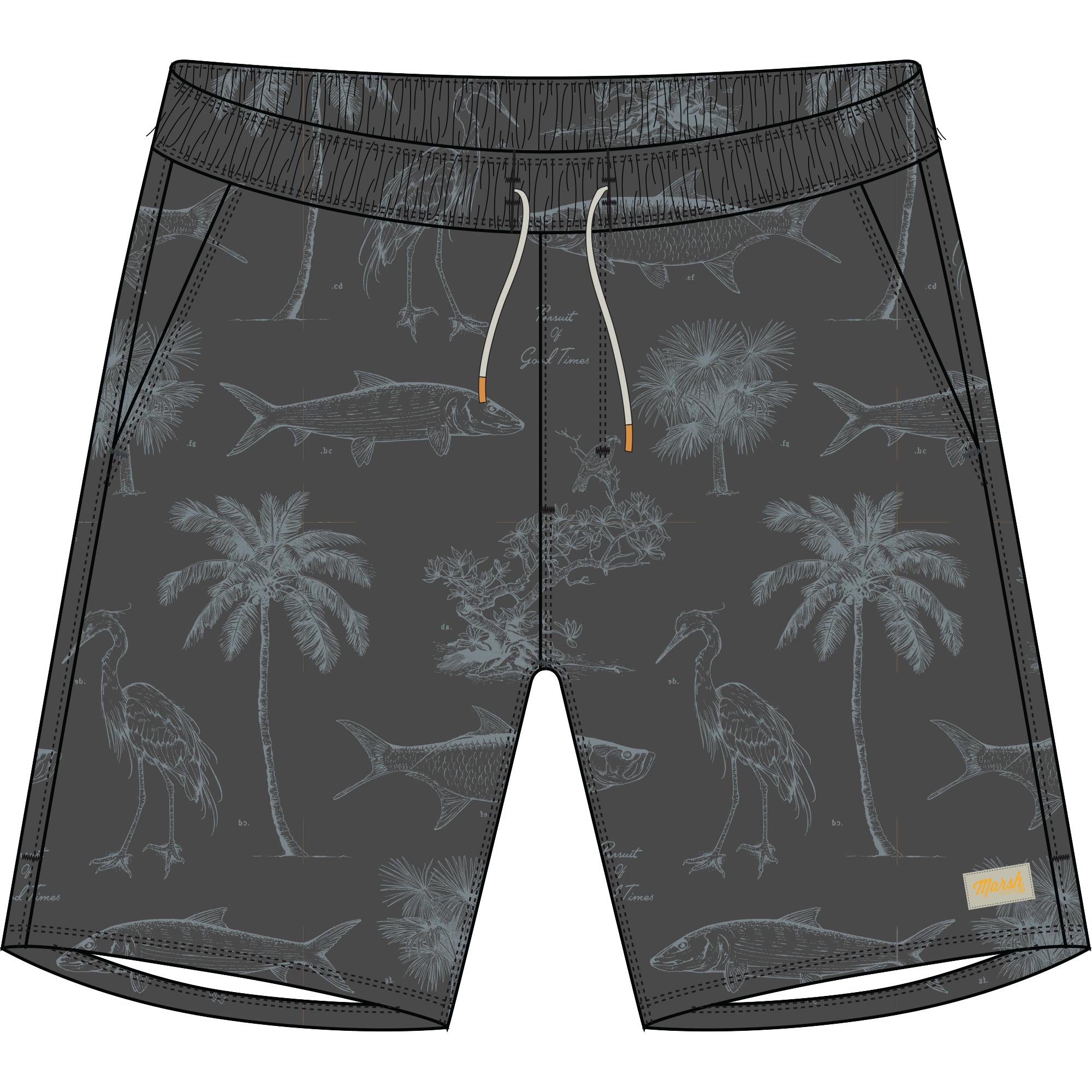 Men's Fulton 6" Volleys