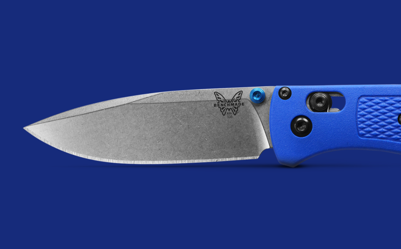 Benchmade Bugout Blue Grivory