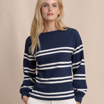 Women's L/S Zayla Stripe Top