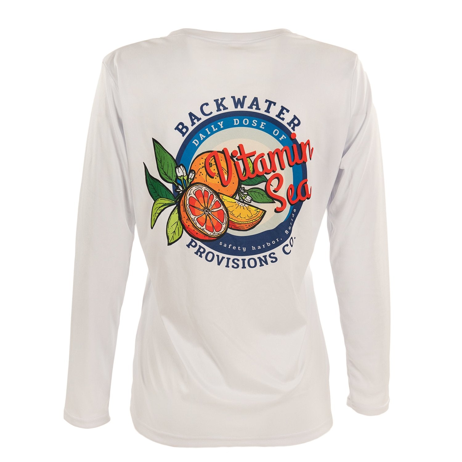 Backwater Provisions Womens Vitamin Sea - Long Sleeve Performance Shirt